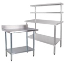 Stainless Steel Prep Tables
