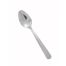 Winco 0081-01, Dominion Medium Weight Teaspoon, 18/0 Stainless Steel, Vibro Finish, Clear View 24/Pack