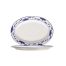 C.A.C. 103-14, 12.25-Inch Blue Lotus Porcelain Platter, DZ