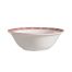 C.A.C. 105-84, 36 Oz 8-Inch Red Gate Porcelain Noodle Bowl, 2 DZ/CS