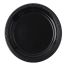 Fineline Settings 17RP09PP.BK, 9-inch ReForm Black Polypropylene Round Plate, 400/CS