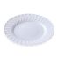 Fineline Settings 207-WH, 7.5-inch Flairware Polystyrene White Dessert Plate, 180/CS