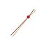 PacknWood 209BBLUKAR, 5.2-Inch Luka Bamboo Double Picks With Red Adjustable Ball, 2000/CS