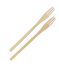 PacknWood 209BBTRID5, 5.5-Inch "Trident" Bamboo Fork, 500/CS