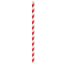PacknWood 210CHP14RT, 5.7x0.23-Inch Red & White Striped Cocktail Paper Straws - Unwrapped, 3000/CS
