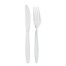PacknWood 210CV88K21T, 10.7-Inch Wrapped Majesty Cutlery Clear Kit 2/1 (Knife, Fork), 250/CS