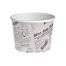 PacknWood 210DELINEWS24, 24-oz Deli Round News Printed Container, Gray, 500/CS. Lids are sold separately