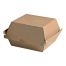 PacknWood 210EATBURG145K, 5.7x5x3.25-Inch Kraft Corrugated Hamburger Clamshell Take Out Box, 500/CS