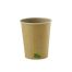 PacknWood 210GCZEN4, 4 Oz Zen Kraft Recyclable Paper Cups, 1000/CS