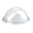 PacknWood 210GKLD78DX, 3-inch Clear Dome Lid With Hole, 1000/CS