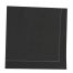 PacknWood 210SVCC40BK, 15.8x15.8-inch Luxury Black Night Cotton Table Napkin, 100/PK