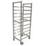 Omcan 23833, 10 Pans Stainless Steel Pan Rack with 6-inch Spacing