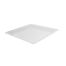 Fineline Settings SQ4414.CL, 14x14-Inch Platter Pleasers Clear Plastic Square Trays, 25/CS