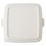 Fineline Settings 42STBFL9, 9-inch Conserveware Square Bagasse Flat Lid, 200/CS