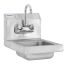 Omcan 43034, 9x9x5-inch Stainless Steel Wall Mounted Hand Sink
