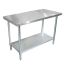 Omcan 43183, 30x18-inch Stainless Steel Work Table
