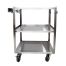 Omcan 44699, 39.5-inch Stainless Steel Welded Utility Cart