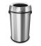 Alpine Industries 470-65L 17 Gallon Stainless Steel Open Top Trash Can, EA