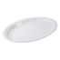 Fineline Settings 485.WH, 25x14.5-inch Platter Pleasers White Oval Platter, 20/CS