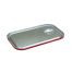 56217, Red Silicone Seal Stainless Steel Cover for Half Size Pan