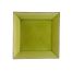 C.A.C. 6-S21-G, 11.5-Inch Green Ceramic Square Japanese Style Plate, DZ