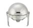 Winco 602, 6-Quart Madison Round Chafer With Stainless Frame and Roll Top