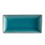 C.A.C. 666-13-BLU, 11.5x6.5-Inch Blue Non-Glare Glaze Japanese Style Rectangular Stoneware Platter, DZ