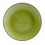 C.A.C. 666-21-G, 12-Inch Green Non-Glare Glaze Stoneware Coupe Plate, DZ