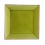 C.A.C. 666-5-G, 5-Inch Non-Glare Glaze Green Square Plate, 3 DZ/CS