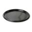 Fineline Settings 7610TF-BK, 16-inch Platter Pleasers Black Vintage Round Tray, 25/CS