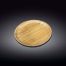 Wilmax WL-771031/A 7-Inch Round Bamboo Plate, 96/CS