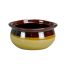Yanco OS-12-C 12 Oz 4.25x2.25-Inch Porcelain Two Tone Onion Soup Crock, 24/CS