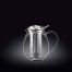 Wilmax WL-888801-A 20 Oz Clear Thermo Tea Pot, 24/CS