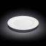 Wilmax WL-991176/A 6-Inch Stella Pro Round White Porcelain Professional Bread Plate, 96/CS