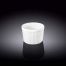 Wilmax WL-996121/A 9 Oz White Porcelain Ramekin, 48/CS