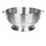 Thunder Group ALHDCO002, 12 Qt Aluminum Colander with Base and 2 Handles, Round 