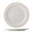 C.A.C. ALP-21, 12.25-Inch White Porcelain Plate with Medium Rim, DZ