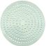 Winco APZP-9SP, 9-Inch, 114 Holes Aluminum Super-Perforated Pizza Disk (DISCONTINUED)