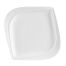 C.A.C. ASP-21, 12-Inch White Porcelain Aspen Tree Square Plate, DZ