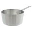 Winco ASP-4SW, 4.5-Quart Tri-Ply Stainless Steel Straight-Sided Sauce Pan w/o Lid, Natural Finish, NSF