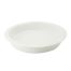 C.A.C. BF-R16, 15.38-Inch White Round Porcelain Pan, 4 PC/CS