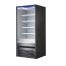 Blue Air BOD-36S, 36-inch Open-Air Black Display Cooler with Solid Side Panels, 19.6 Cu. Ft.