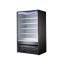 Blue Air BOD-72S, 72-inch Open-Air Black Display Cooler with Solid Side Panels, 41 Cu. Ft.