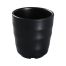 Yanco BP-9305 7 Oz Black Pearl Melamine Tea Cup, 48/CS