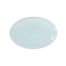 Yanco ВЅ-2909 9.25-Inch Bay Shell Melamine Oval Light Blue Plate, 24/CS