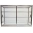 Carib 24S, 14x12-Inch 4-Compartment Display Case with Sliding Door