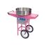 Winco CCM-28M, Show Time Cotton Candy Machine with 20.5-Inch S/S Bowl and Cart - 1080W