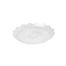 Fineline Settings CCS09000.CL, 9-inch Platter Pleasers Polystyrene Clear Scalloped Tray, 120/CS