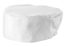 Winco CHPB-3WR White Ventilated Regular Pillbox Hat, EA