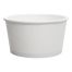 Karat C-KDP24W, 24 Oz White Paper Cold and Hot Food Container, 600/Cs
